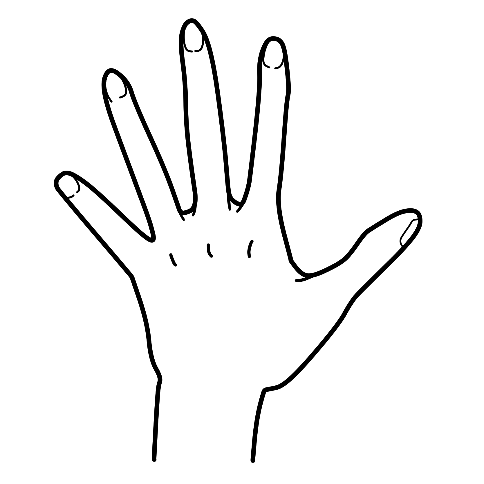 かわいい人体イラスト シェーマ図 がんばらない作業療法士ブログ 新人 中堅ｏｔのお悩み解決